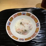 富小路 やま岸 - 蛤の柚子粥　一口目から迸る旨味