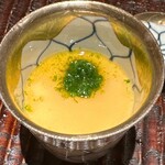 ぬま田 - 下関天然河豚　茶碗蒸し　あさつき