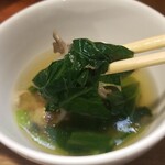 キッチン ブルー グローブ - 具沢山なスープ