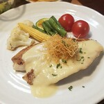 キッチン ブルー グローブ - ひめ鯛ほのアップ