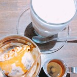 CoffeeLounge Lemon - ジェラートとマロンラテ