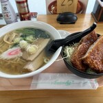 十文字屋 - 喜多方ラーメン＋ミニソースカツ丼