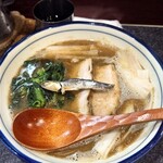 烈志笑魚油 麺香房 三く - 