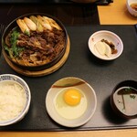 Shabushabu Nihon Ryouri Kisoji - すき焼き定食