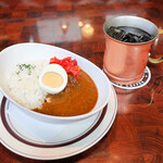 星乃珈琲店 - 朝カレー、アイスコーヒー