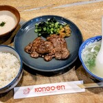 初代牛タン 赤兵衛 - 麦とろ定食