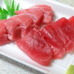 佐藤商店 - めばち鮪の大トロ＆赤身