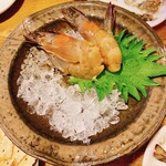 活海老バル orb - 幸海老　醤油漬け　¥350 1尾