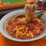 元祖ニュータンタンメン本舗 - タンタンメン(大辛)910円+たまごダブル130円