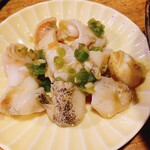活海老バル orb - つぶ貝わさび漬け　¥480
