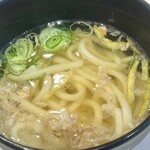 魚べい 神戸西神南店 - かすうどん３５０円