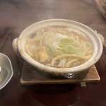 味噌煮込みうどん よし喜 - 白味噌の味噌煮込みうどん