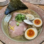 Ramen611 - 味玉付　蛤の塩そば　　　1150円