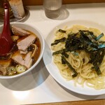 Ramen Horiuchi - ハーフチャーシューざるらあめん