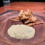 カモシヤ クスモト - スパイスかき揚げ