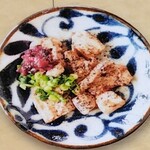 炭炉まん - 厚切り牛タン塩たれレモン