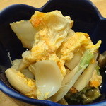 竹うち - 2013.12ゆり根玉子とじ