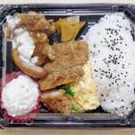 ザ・めしや - チキン南蛮と豚カツ弁当