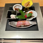 ふた川 - 前菜盛り合わせ