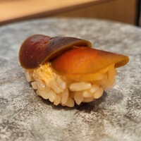 新宿御苑前 鮨らぼ  - あん肝スイカ