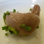 あつた蓬莱軒 - 肝ポンのアップ