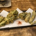 宇久 - 野菜の天ぷら♪