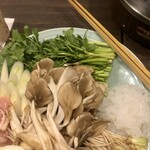 樽勝 - 舞茸も美味