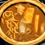 わか松 - 味噌煮込みうどん（餅２個入り）　1,463円