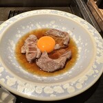 東京鶏焼肉とおでん はーばーど - すき焼き