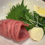 アジヨシ - 肉のお刺身