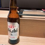 Kawasaki Sushi Yokota - スーパードライ小瓶　770円