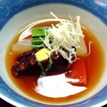 山玄茶 - 淀大根と蛸の柔らか煮