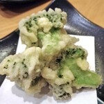 天ぷら処 こさか - ブロッコリー天ぷら