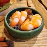 Haccomachi - 海老のしょうゆ麹マヨ添え