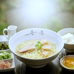 付麺屋 壱志 - 料理写真:貝出汁らーめん 朝陽 TKG付き