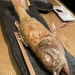 炭火原始焼と蔵元焼酎の店 のどぐろの中俣 - のどぐろ原始焼き