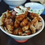 青竹手打ちラーメン　おお竹 - チャーシュー丼