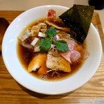 ラーメン 亀徳 - 名古屋コーチン醤油ラーメン