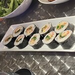 韓国母の旨辛味 ちょるほん鍋 - １口サイズのキンパ