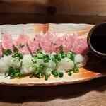 Izakaya Sakana Tori - マグロ大トロたたき