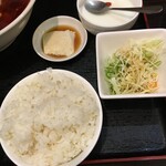 蘭 - (料理)刀削麺追加セット