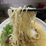 ラーメン ととち丸 - こちらは細麺