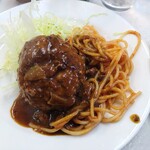 ボーイズカレー - ハンバーグとナポリタン