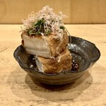 焼鳥 谷口 - 自家製厚揚げ