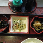 Sansaku - フライ盛り定食（小鉢３種）