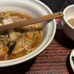 麺屋天 - 蟹のタンメン　チャーハンセット