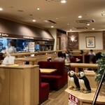 Komeda Kohi Ten - 店内、ペンギンさんがいます