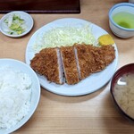 Tonkatsu Yamabe - ロースカツ定食