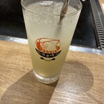 Ganso Ebidashi Monja Noebisen - みぞれ生レモン 美味しいです。