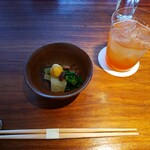 TAKU円山 - ほうれん草＆梅酒
